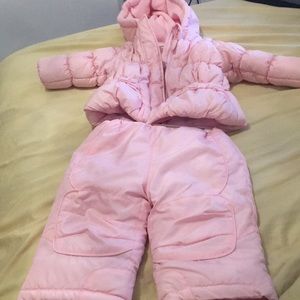 Girls snow suit